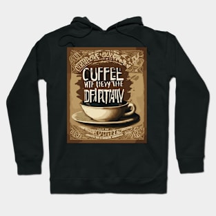 Coffee Poster Hoodie